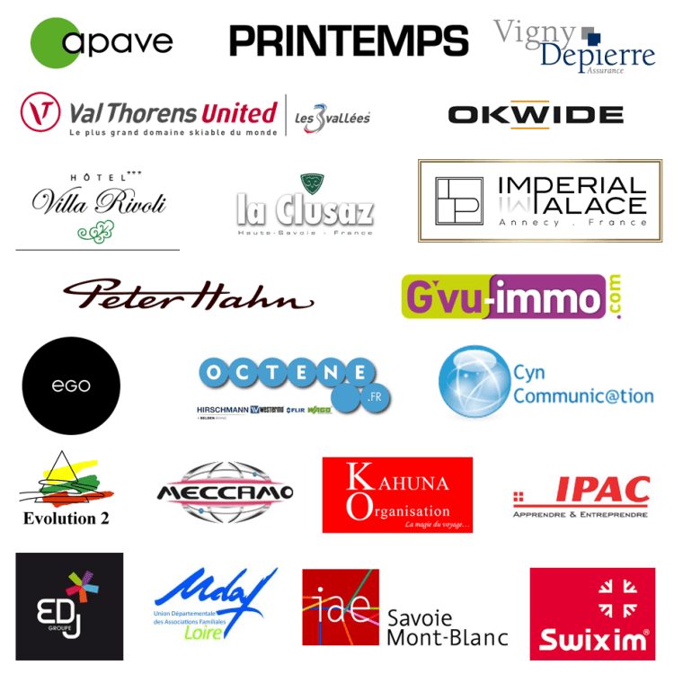 Logos des clients e-sStrategie Consulting